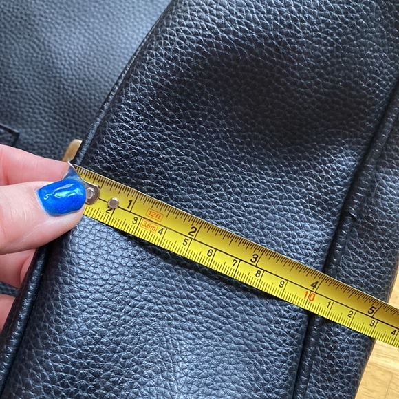 GERMAINE MONTEIL PARIS Large Black Handbag - Picture 8 of 10